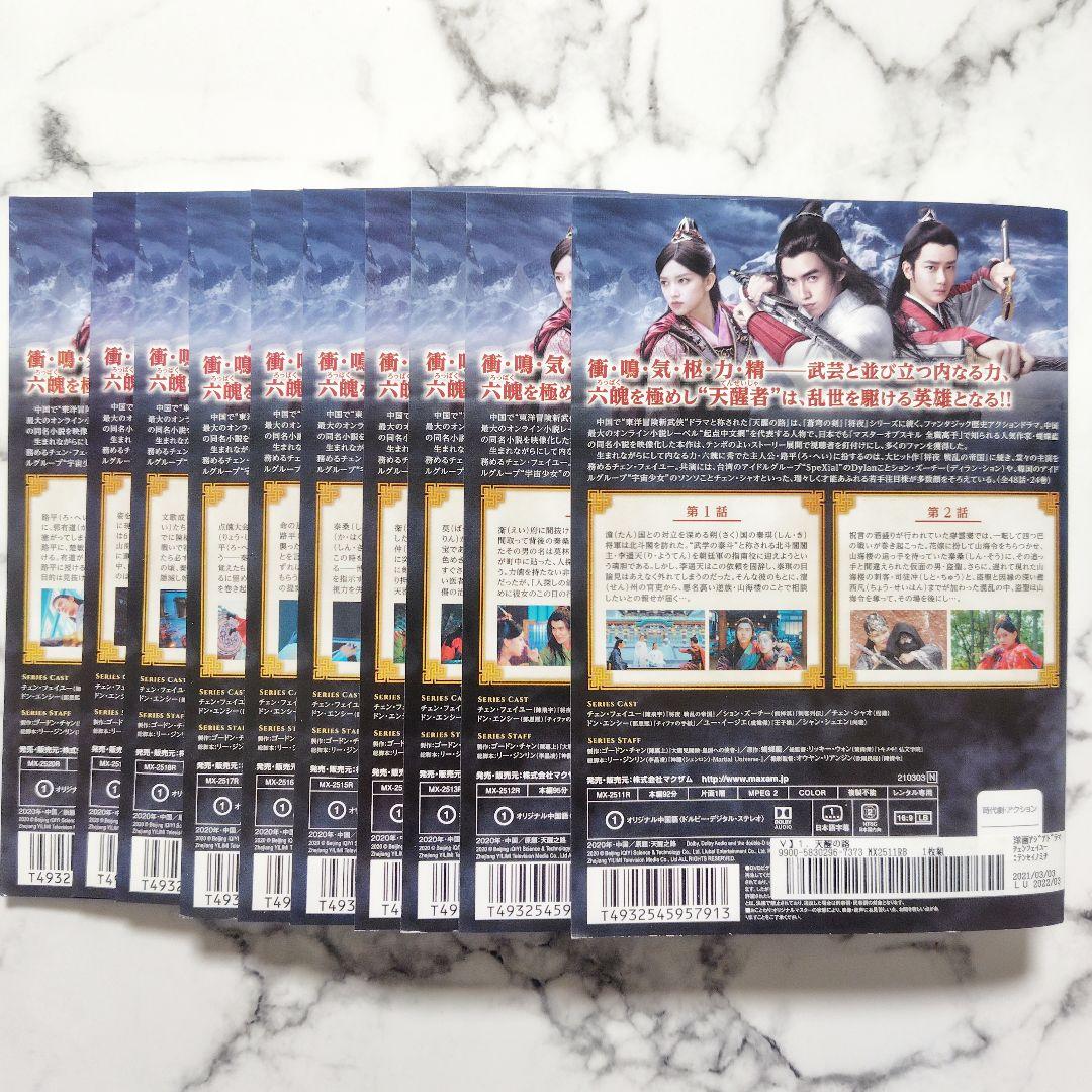 チェン・フェイユー★ション・ズーチー『天醒の路』レンタル落ちDVD★全巻
