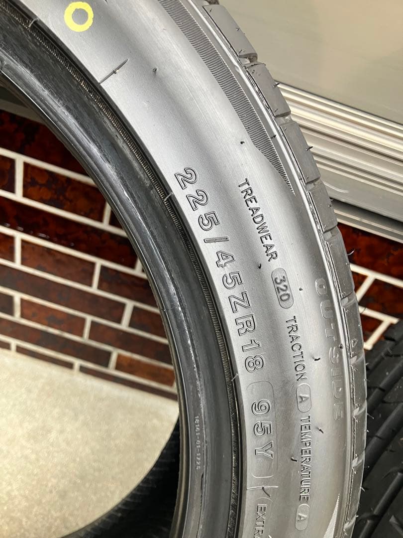 MINERVA F205 225/45R18 XL 2本　24年製ほぼ新品②