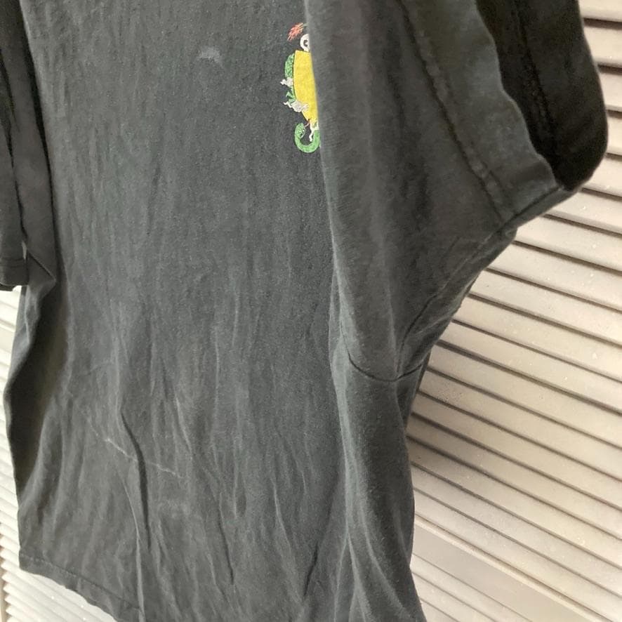 BGQO ラッパー Tシャツ ビンテージ 古着 黒 ウータンクラン 龍 神龍 蛇