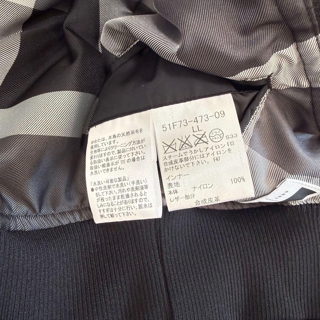 BLACK LABEL CRESTBRIDGE MA-1ジャケット LLサイズ