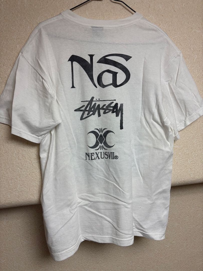 Stussy Nas コラボ Tシャツ ホワイト Mサイズ