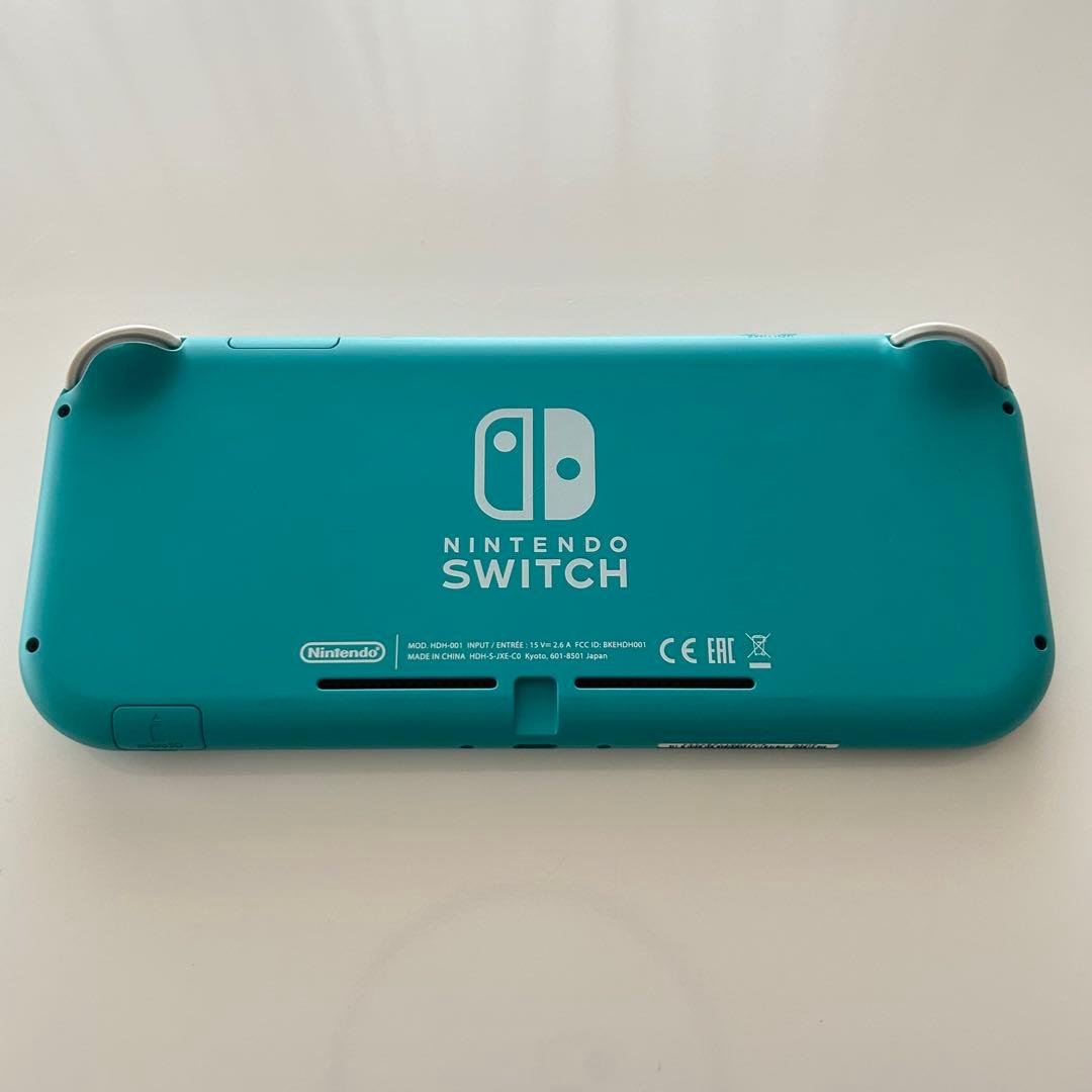 ジャンク品 Nintendo Switch Lite ターコイズ 箱あり