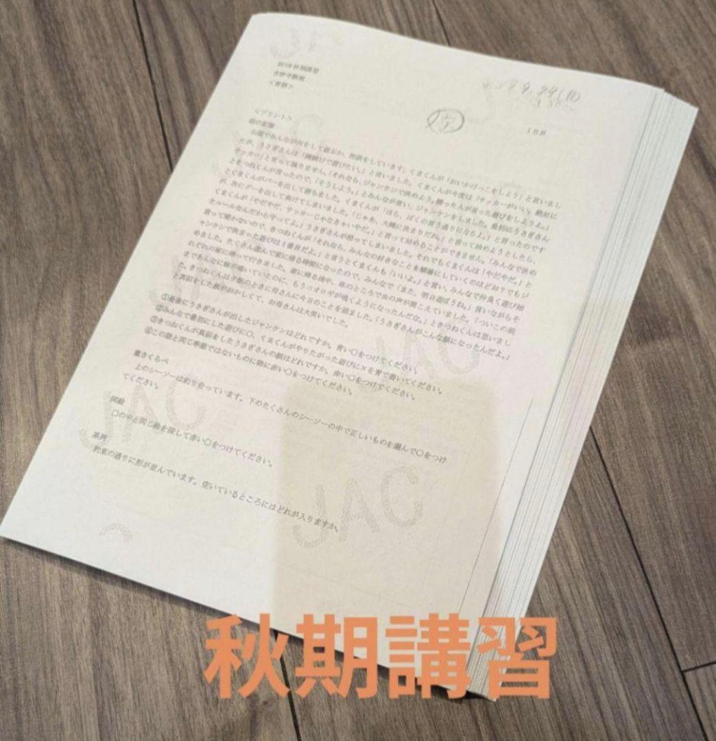 【値下げ中】早稲田実業学校初等部　対策フルセット　ジャック