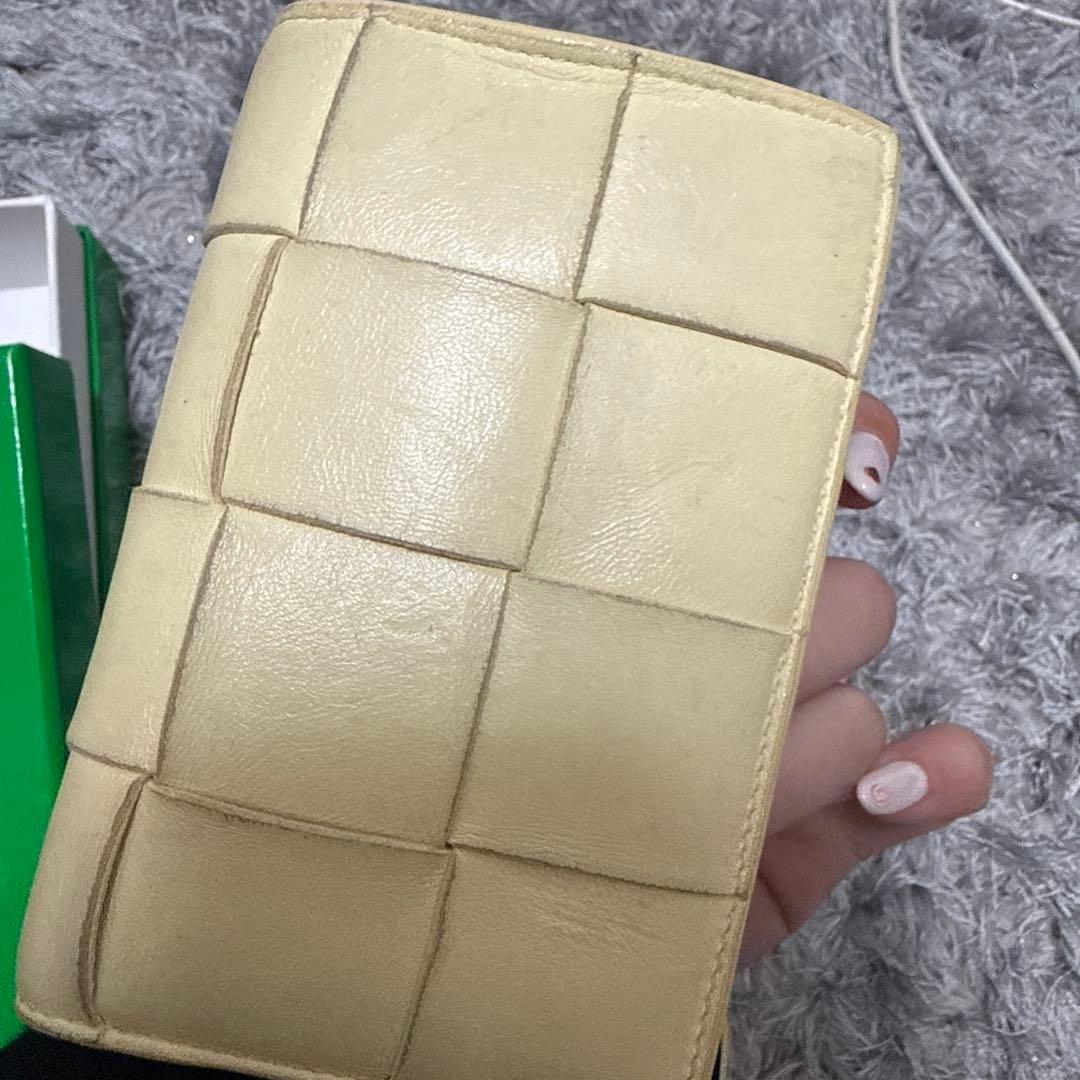 Bottega Veneta 二つ折り財布 イエロー