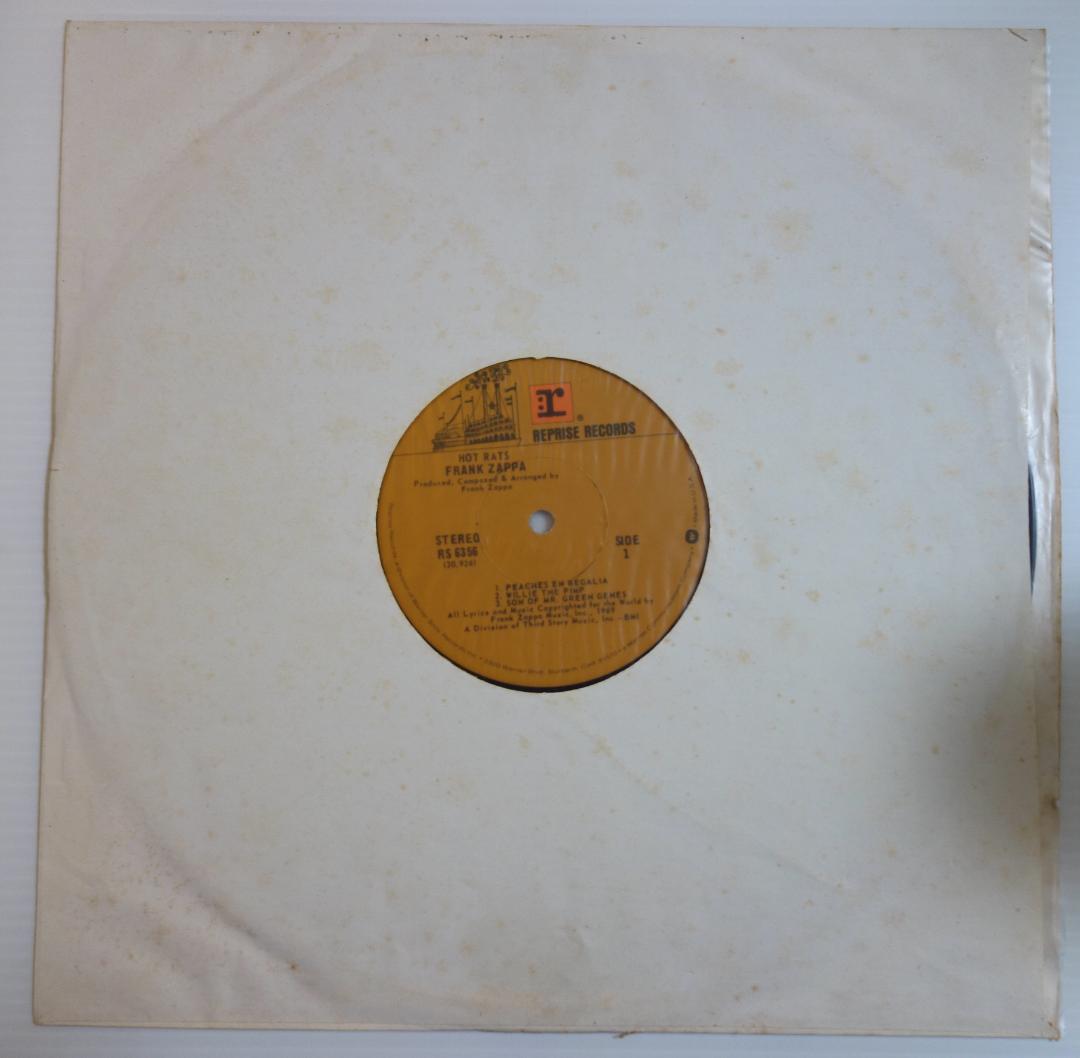 洋楽 [LP] Frank Zappa / Hot Rats
