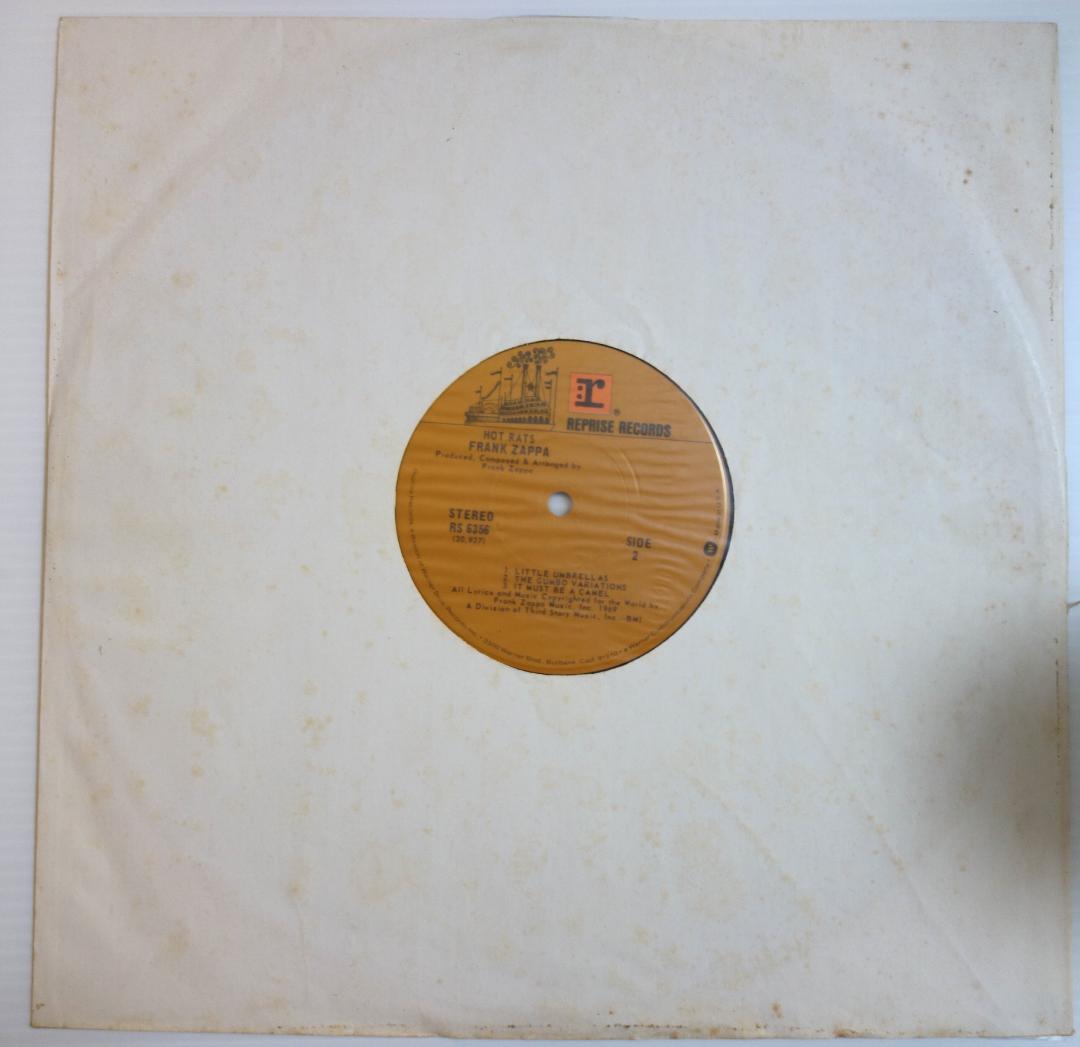 洋楽 [LP] Frank Zappa / Hot Rats