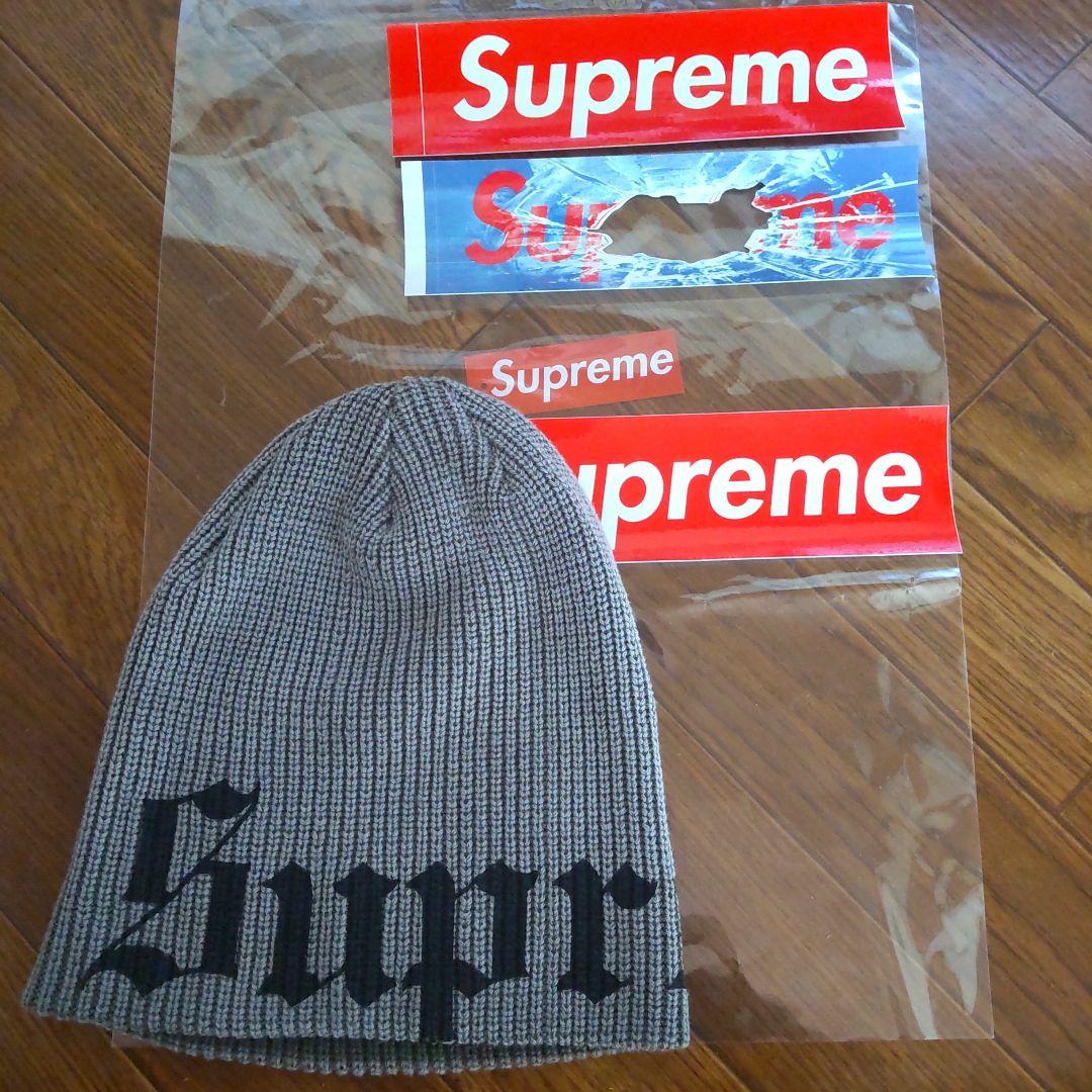 帽子 supreme Old English Printed Beanie Olive
