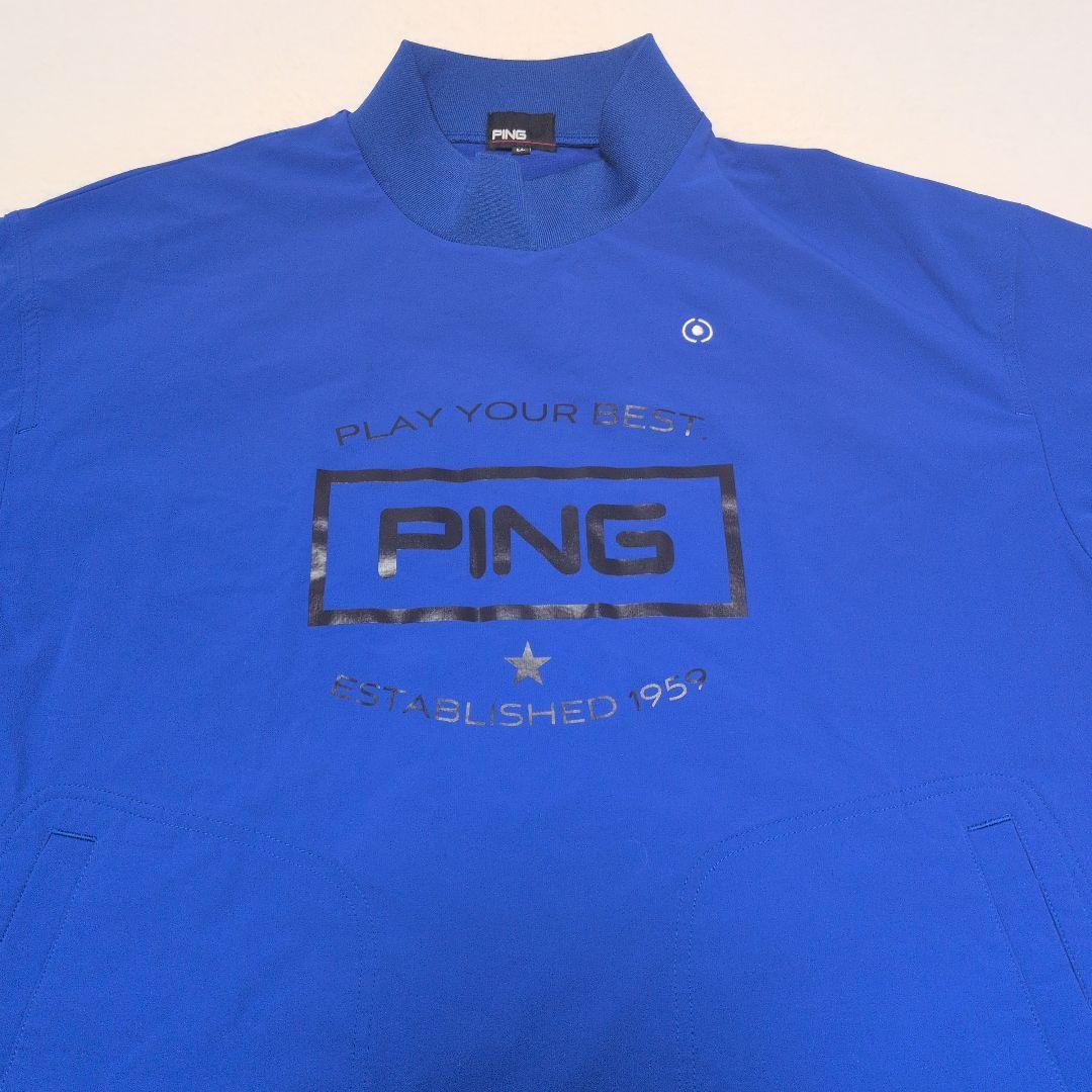 美品♡PING 2way スニード LLサイズ モックネック プルオーバー