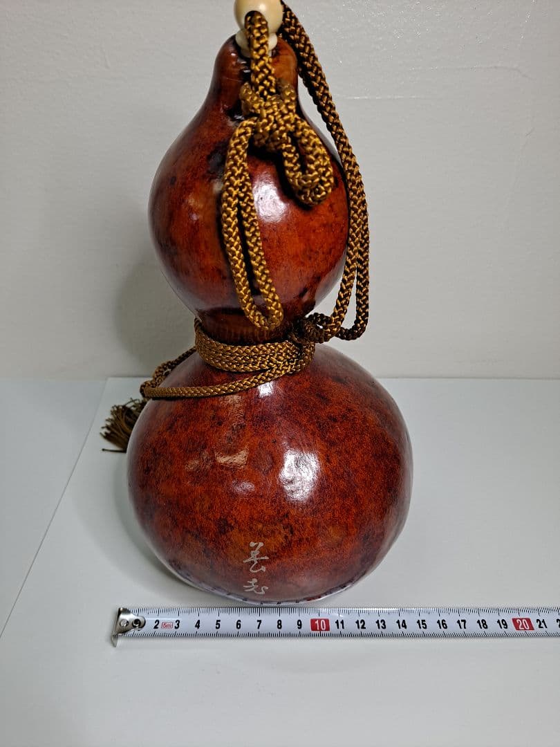瓢箪 蓋欠品 時代物 天然老葫芦  古瓢箪 茶飾  酒葫芦 徳利