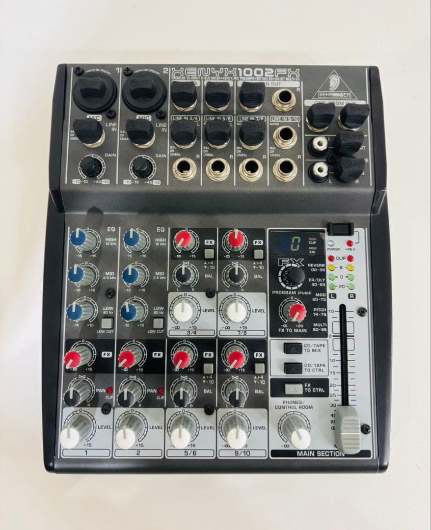 BEHRINGER ベリンガー　XENYX 1002 アナログミキサー