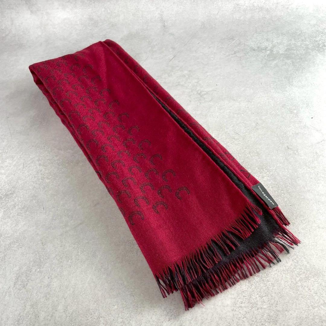 HERMÈSエルメス カシシル　ホースシュー柄　ストール カシミヤシルク