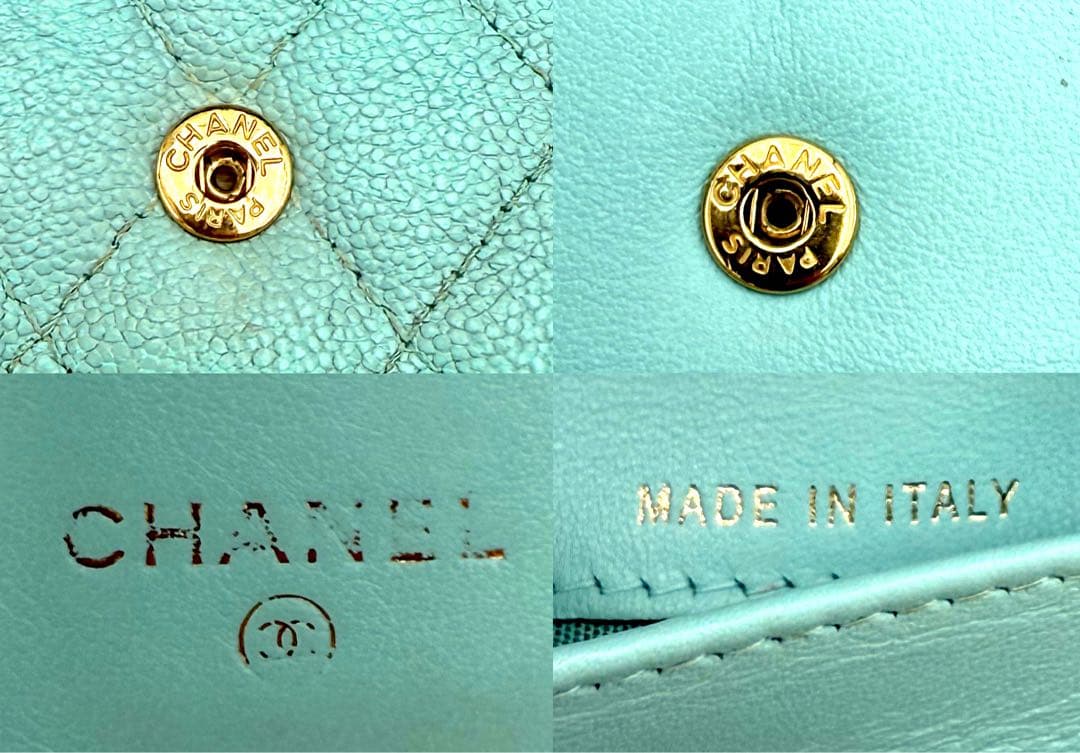 CHANEL ボーイシャネル マトラッセ ココマーク 財布