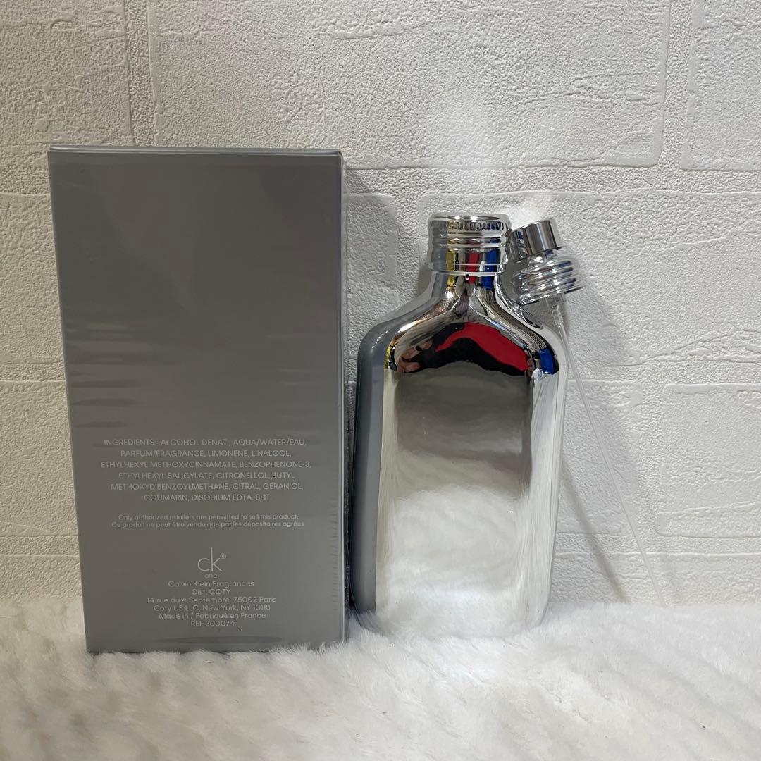 新品 カルバンクライン CK oneプラチナEDT100ml
