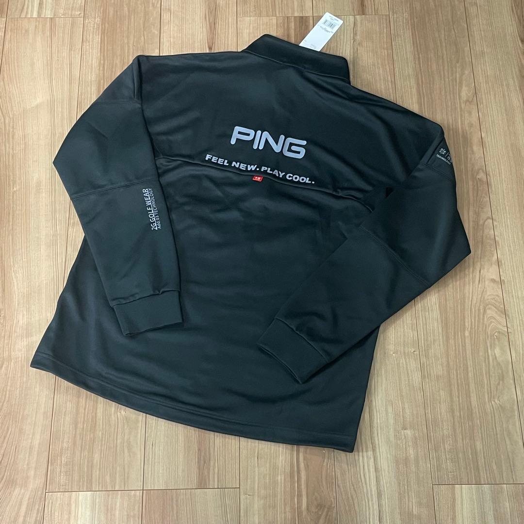 【新品】PING ニット ブルゾン フルジップ ジャケット サイズXL