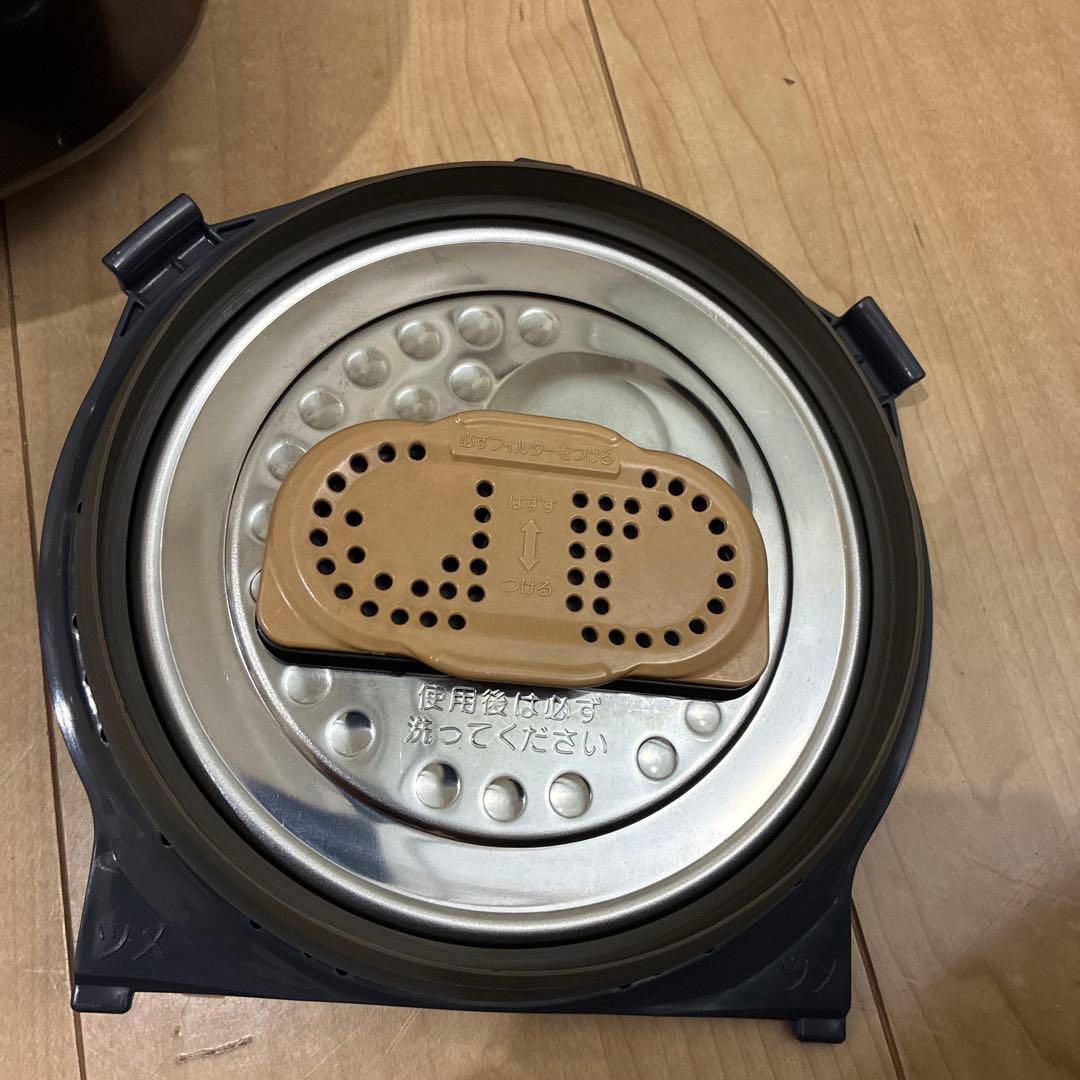 【美品】象印 圧力IH炊飯器 NP-RM05 3合炊き 白米/玄米/雑穀米対応