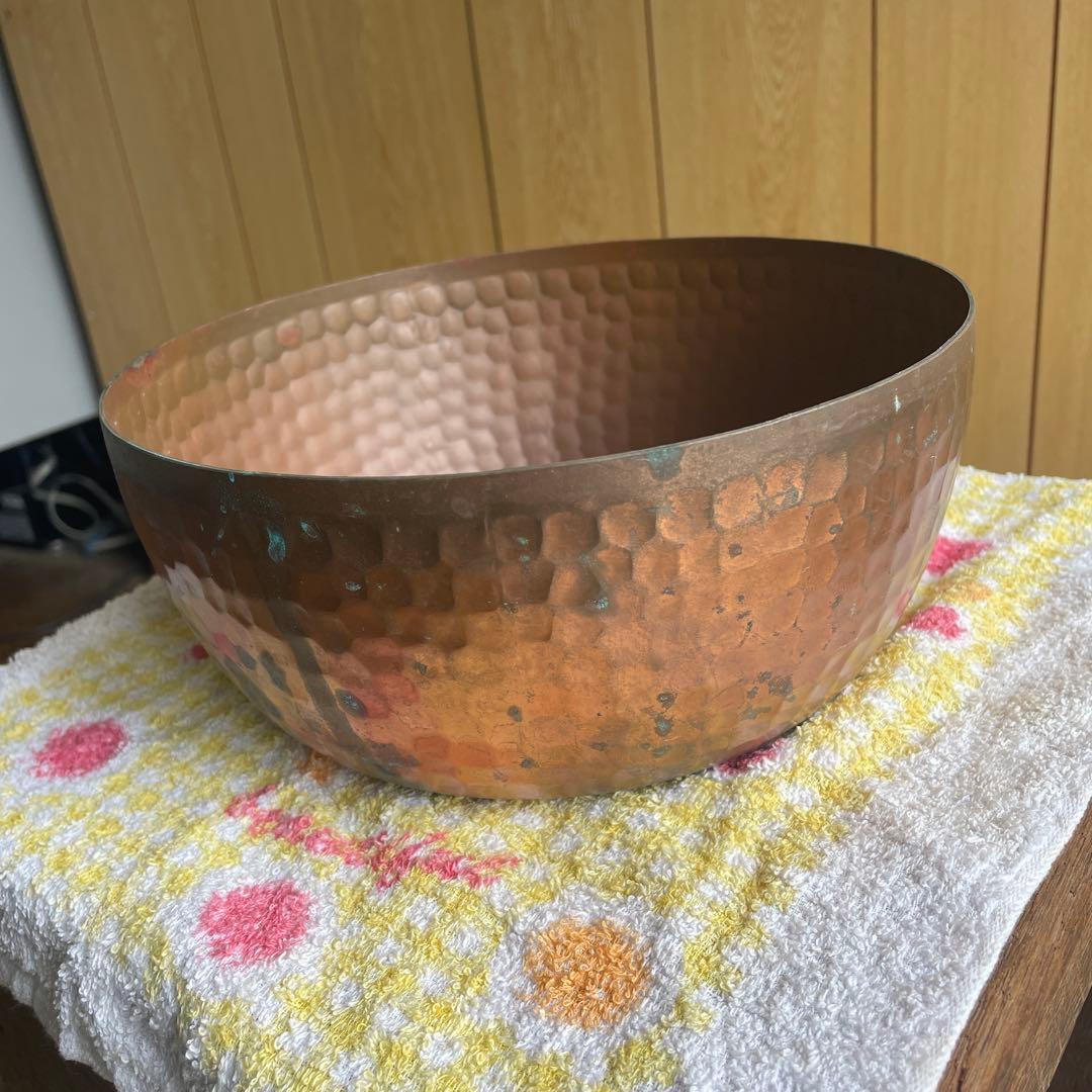 銅製 中古品 やっとこ鍋 銅 矢床鍋 業務用鍋