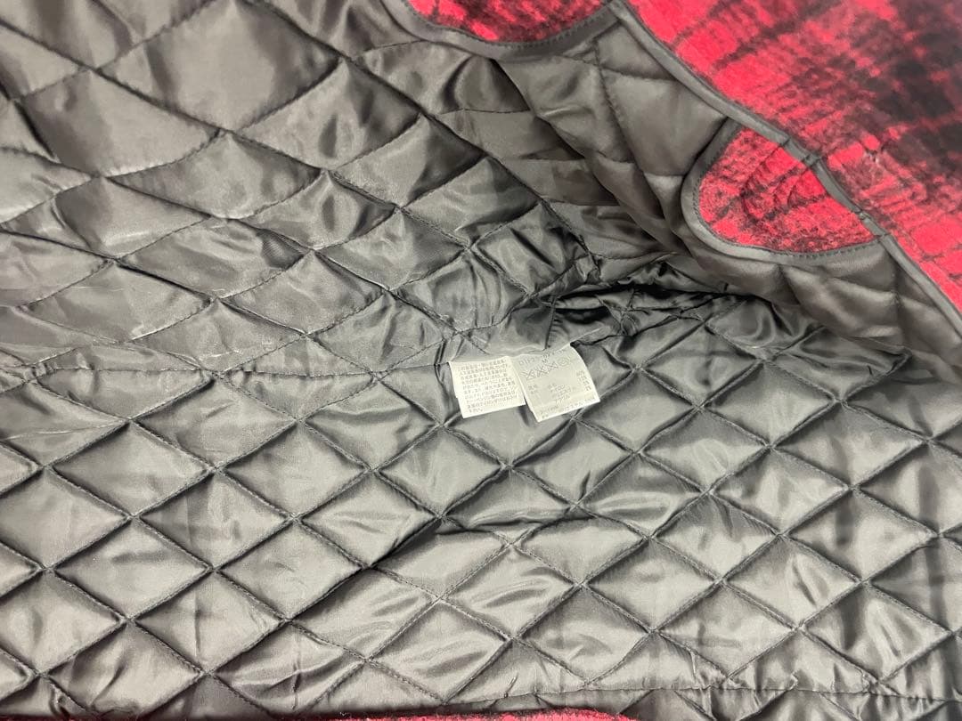 ✨美品✨ BURBERRY BLACK LABEL ダッフルコート チェック 赤