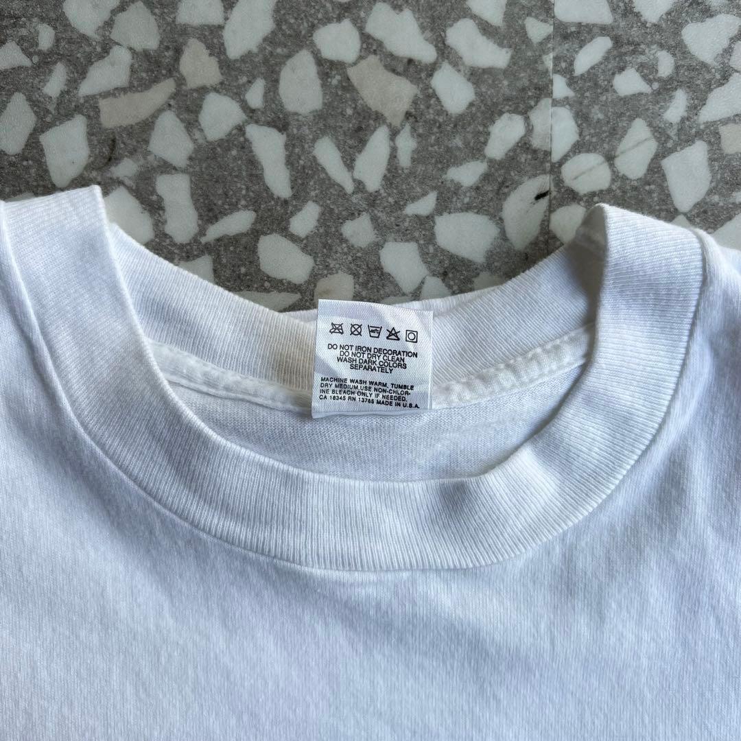 【フルーツボディ、几帳面なおばさん】フォトT古着メッセージTシャツ　有原みゆ紀