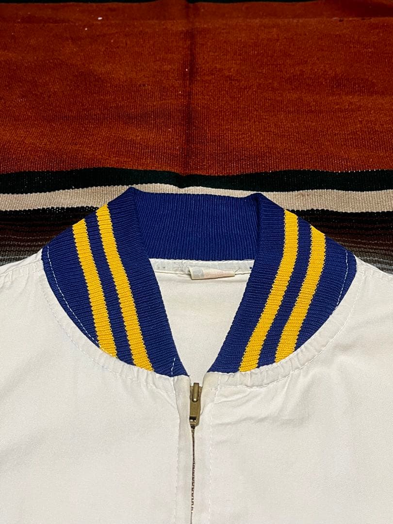 60s USA製 Champion スウィングトップ カレッジ系 大文字ランタグ