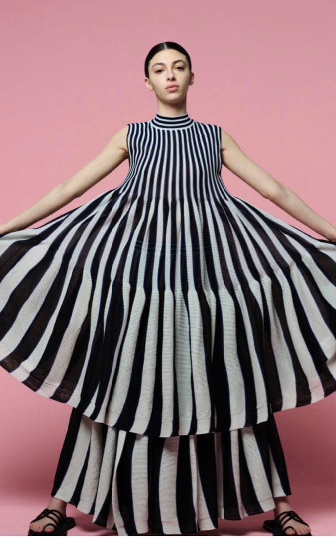 cfclシーエフシーエルCFCLCASCADESTIERED SKIRTスカート