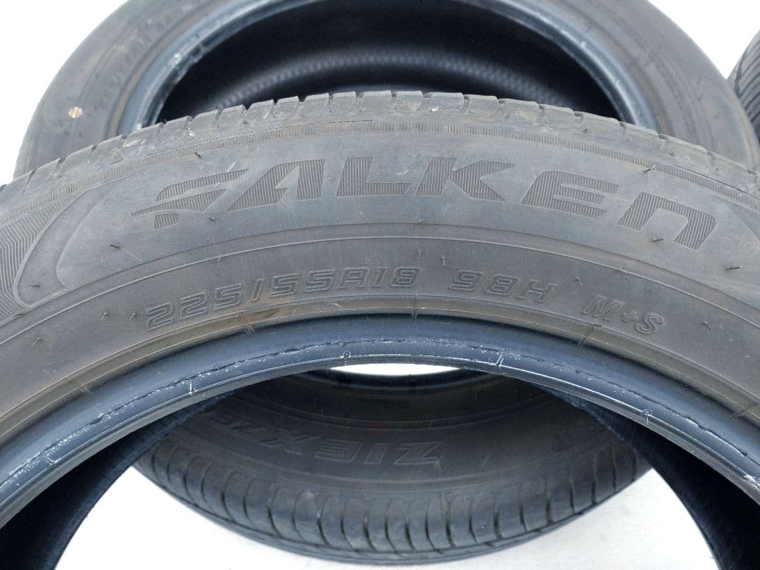 FALKENタイヤ(4本) 225/55R18 ZIEX ZE001A/S