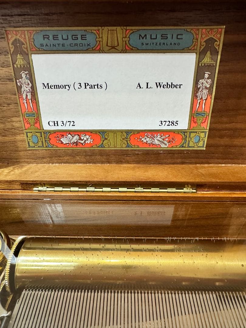 d*3様 Reuge Memory (3 Parts) オルゴール