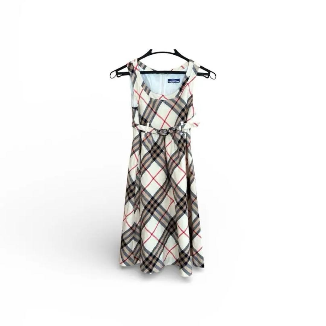 【美品】Burberry バーバリーワンピース ノバチェック