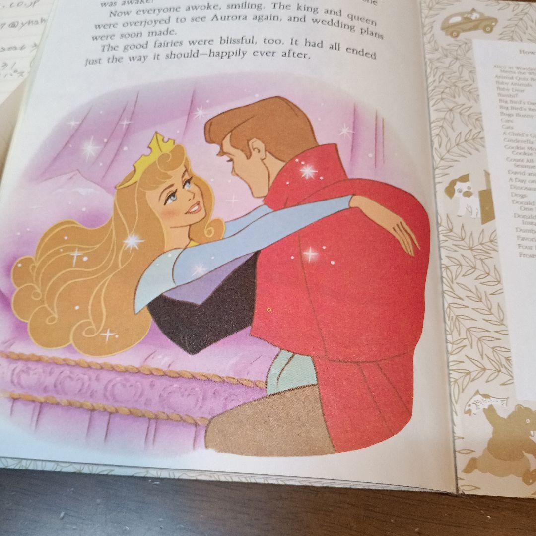 ＊『確認用の参考写真です』ディズニー 絵本セット 眠れる森の美女& シンデレラ