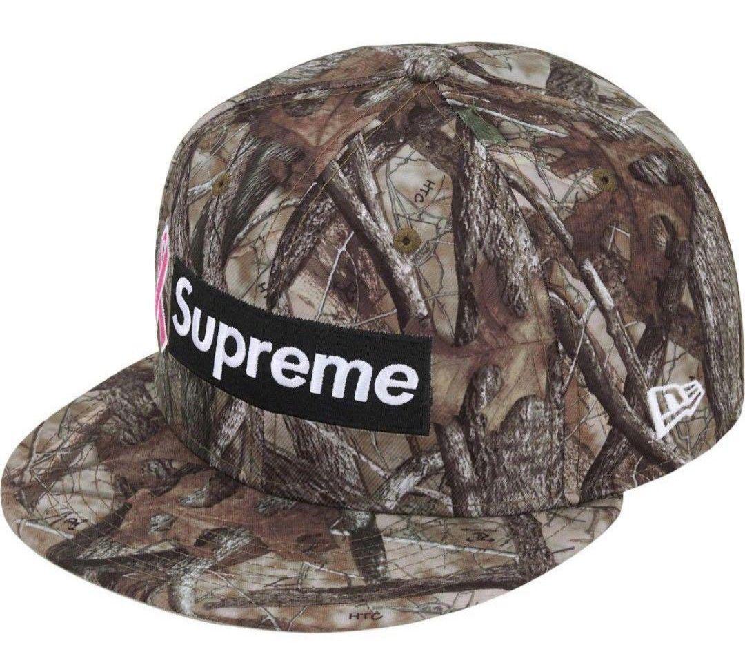 【希少】Supreme ボックスロゴ キャップ カモ柄 限定モデル　59.6cm