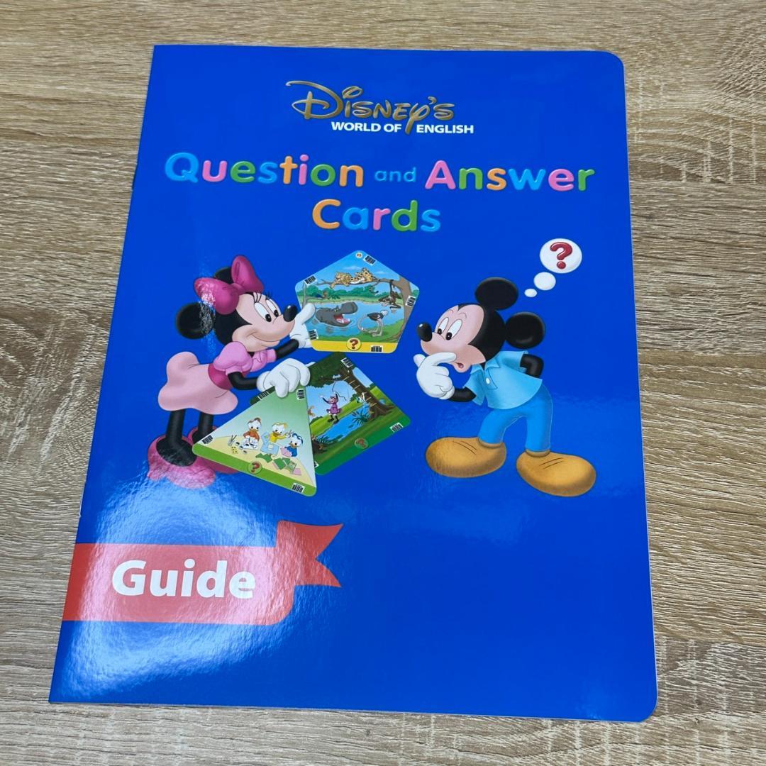 ☆未開封・DWE Q&Aカード トークアロング　ディズニー英語