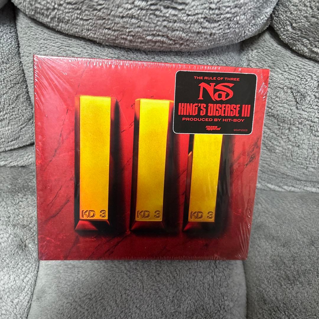 Nas KING'S DISEASE 1.2.3 3枚セット