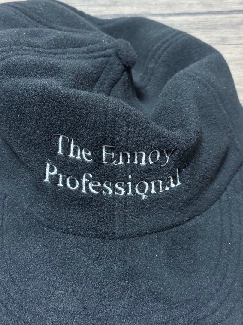 The Ennoy Professional キャップ 黒　 polartec