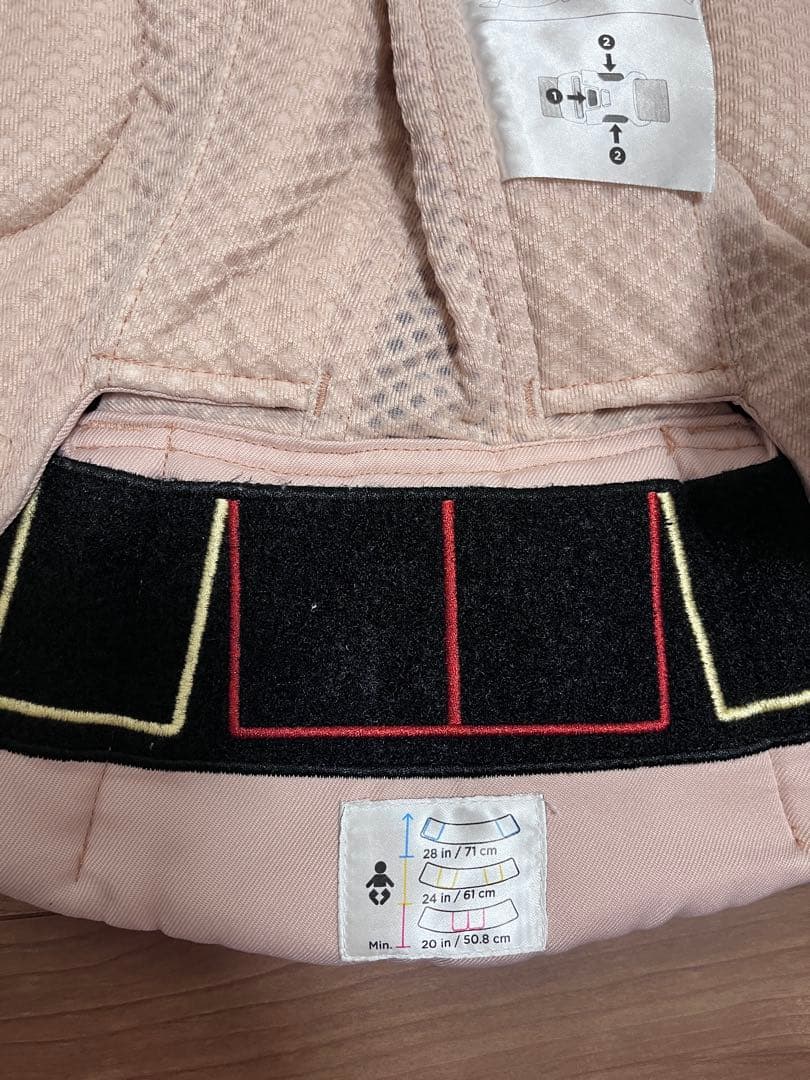 エルゴベビー オムニブリーズ メッシュ 抱っこ紐 ピンククォーツ