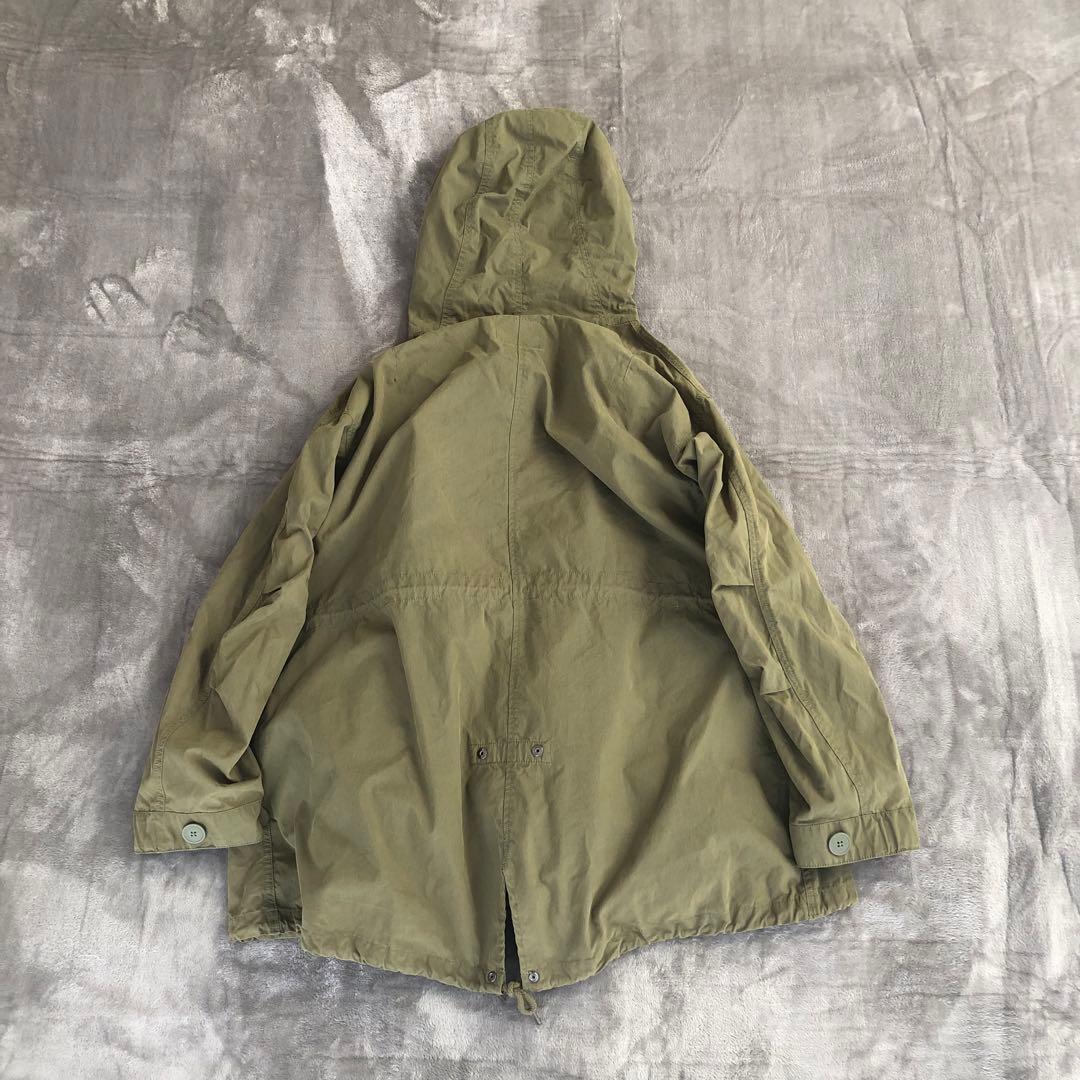 フリークスストアモッズコートボアライナー付きオリーブ FREAK’S store
