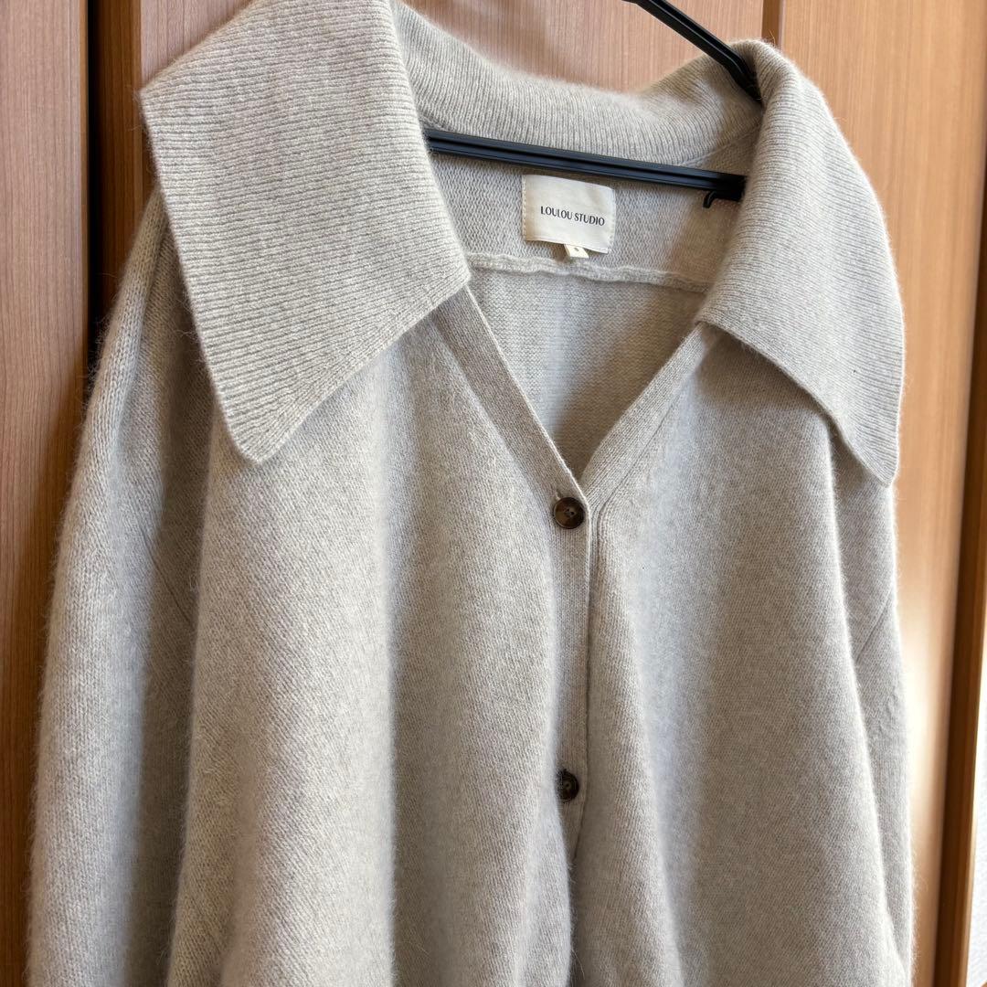美品 LOULOU STUDIO カーディガン Deuxieme Classe