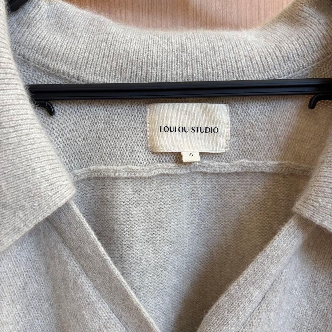 美品 LOULOU STUDIO カーディガン Deuxieme Classe