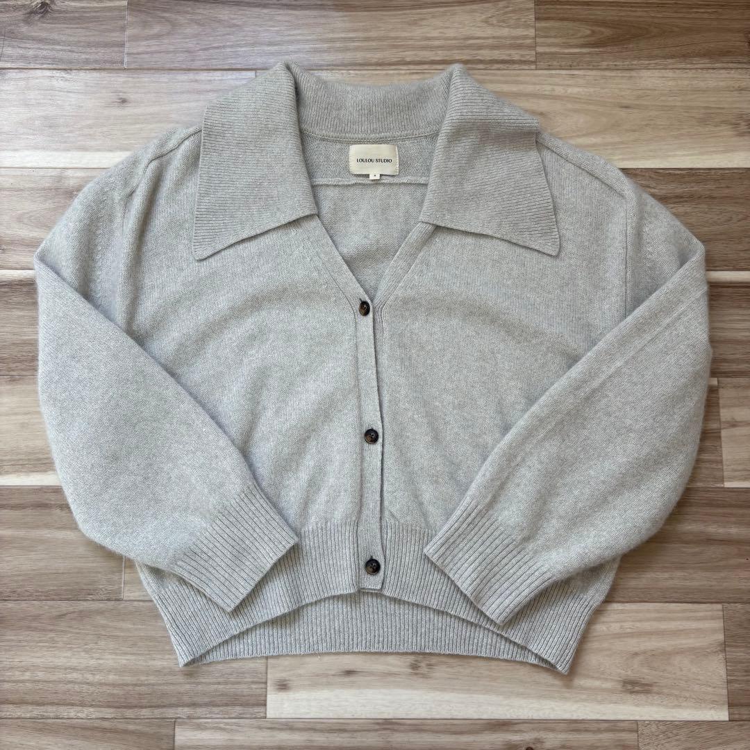 美品 LOULOU STUDIO カーディガン Deuxieme Classe