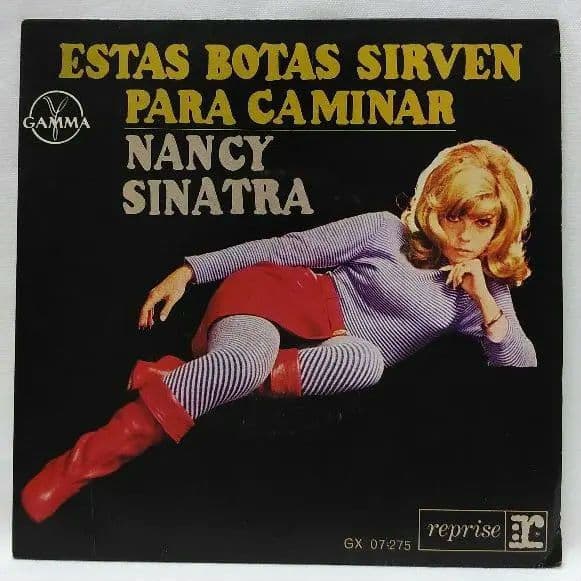 ナンシーシナトラ NANCY SINATRA♣BOOTSブーツカバー六カ国内外盤