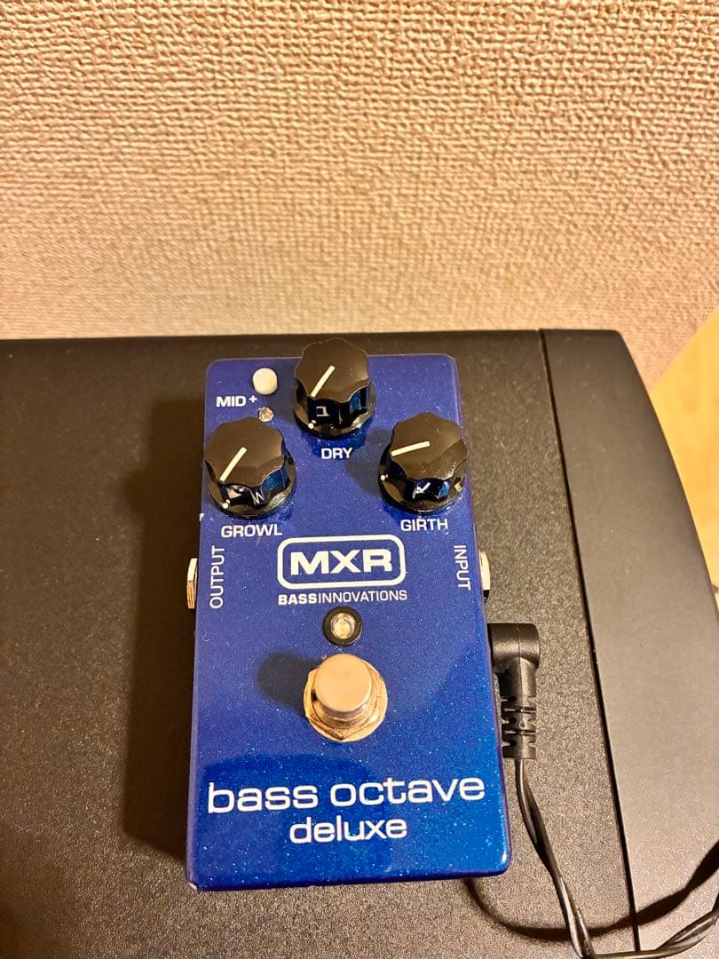 ベース MXR bass octave deluxe