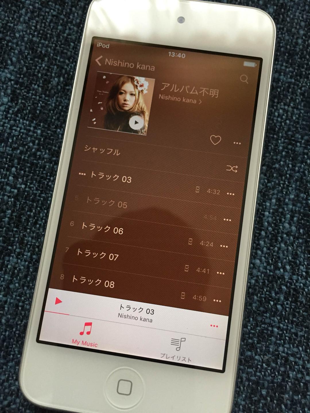 iPod touch 第5世代 16GB シルバー