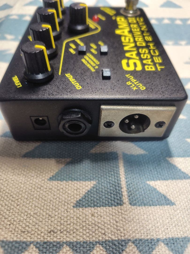 【訳あり】TECH21 SANSAMP BASS D DI 動作確認済