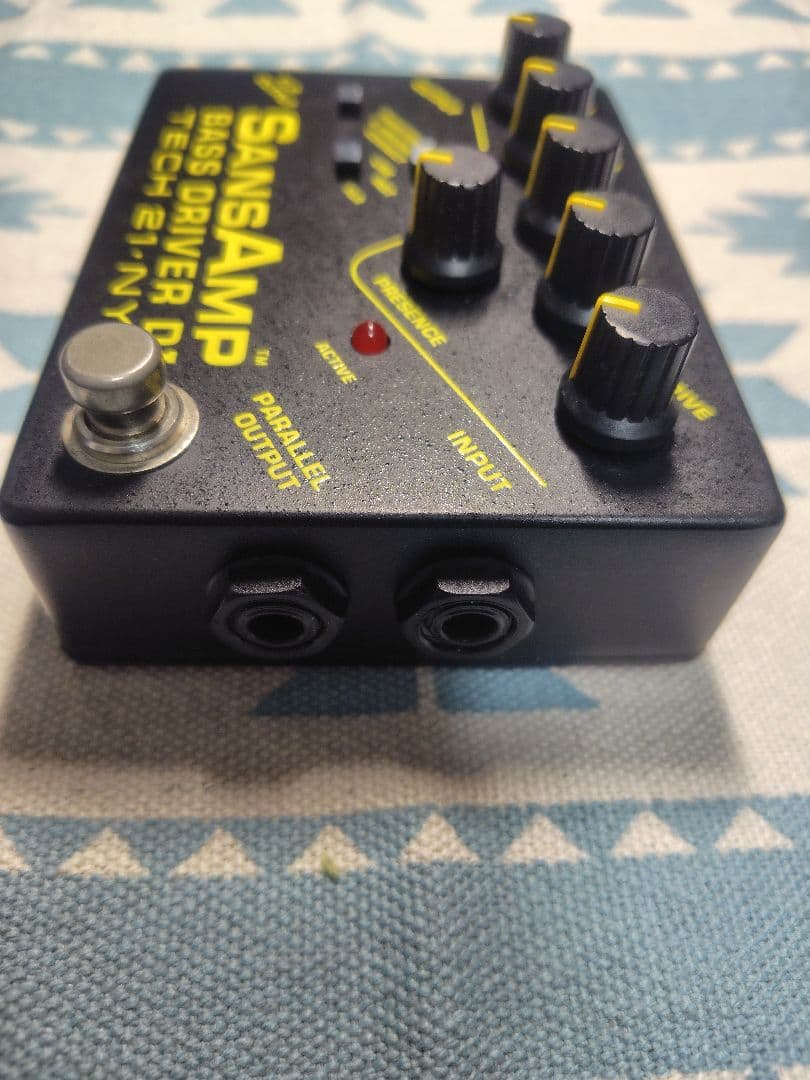 【訳あり】TECH21 SANSAMP BASS D DI 動作確認済