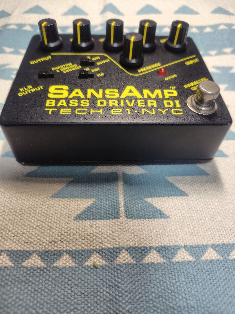 【訳あり】TECH21 SANSAMP BASS D DI 動作確認済
