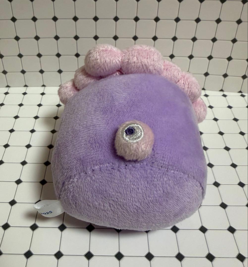 大阪万博　ミャクミャク　ロールお手玉マスコット　パステルカラー　パープル ぬい