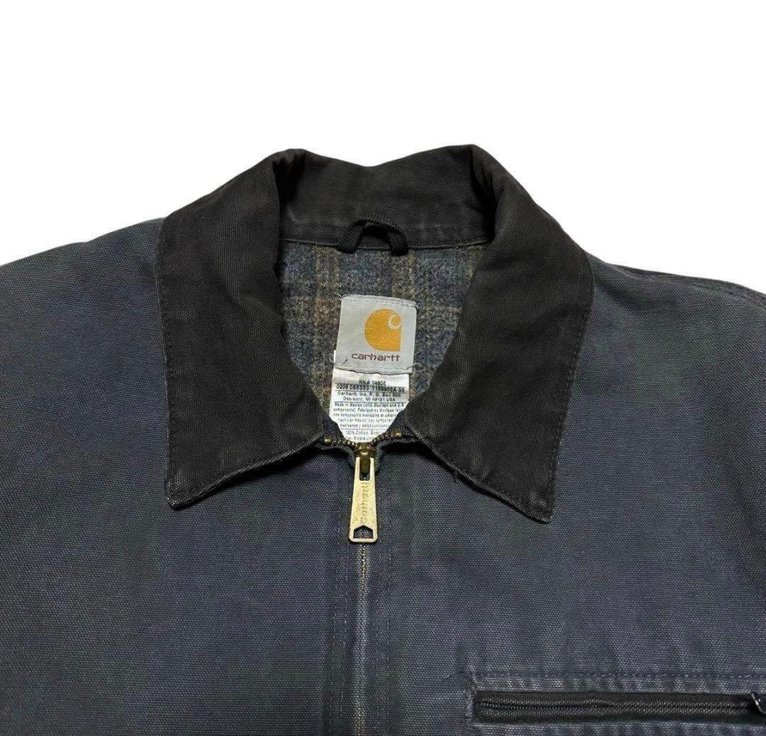 希少 L Carhartt デトロイトジャケット PTL ペトロール
