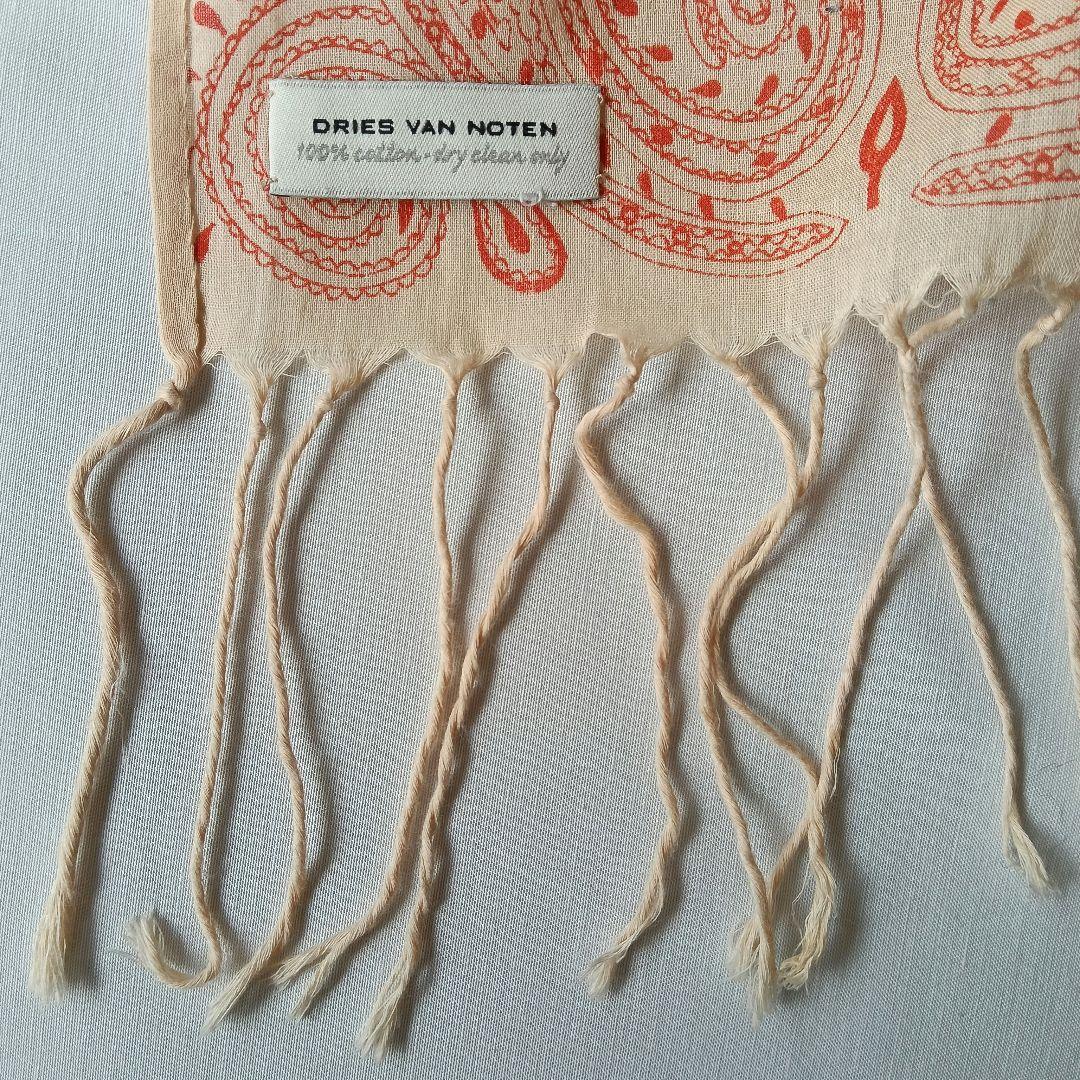 DRIES VAN NOTEN ストール　ペイズリー Paisley Scarf