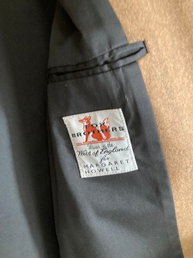 ◾️美品2020年マーガレットハウエル✖️FOXBROTHERSフランネルJK