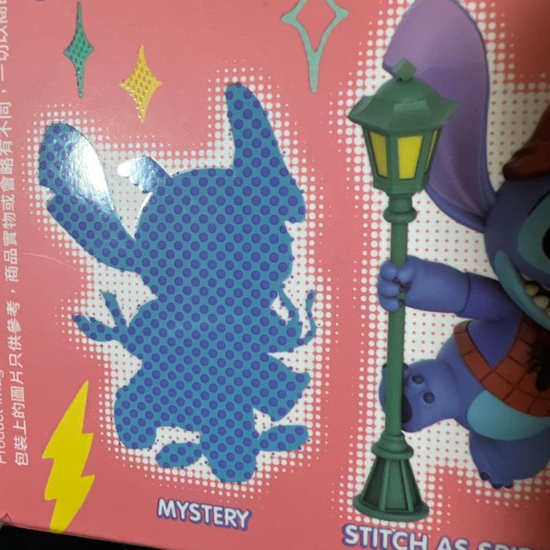 シークレット スティッチ × マーベルコラボ フィギュア ホットトイズ