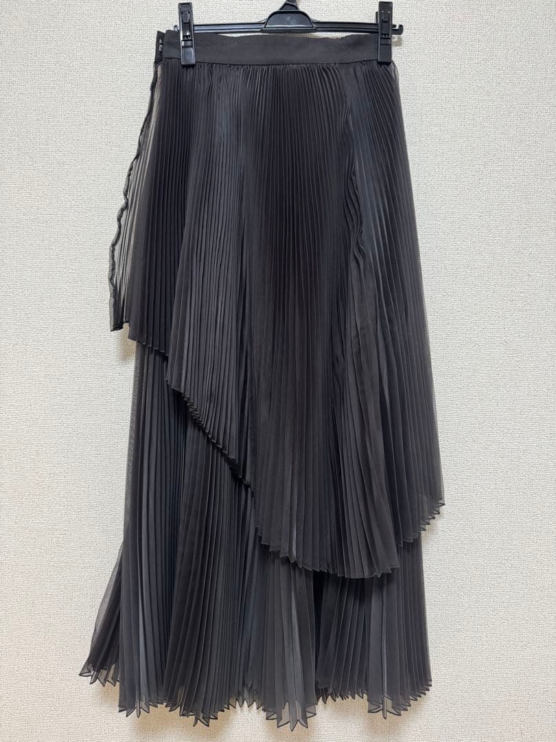 スカート Perfume Closet Sheer Pleats 2way Skirt