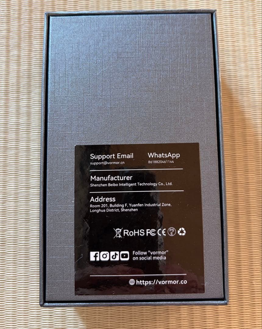美品　Vormor Z8 AI 翻訳機　138 言語対応　多機能　即訳器